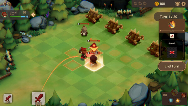 Dicey Tales gameplay screenshot