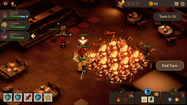 Dicey Tales gameplay screenshot