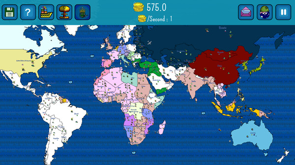 Dictators:No Peace Countryballs gameplay screenshot