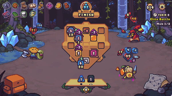 Die in the Dungeon gameplay screenshot