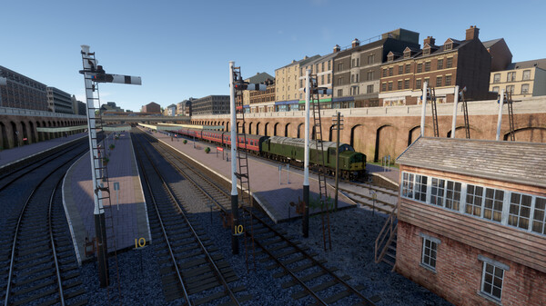 Diesel Railcar Simulator gameplay screenshot