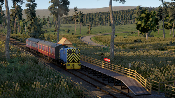 Diesel Railcar Simulator gameplay screenshot