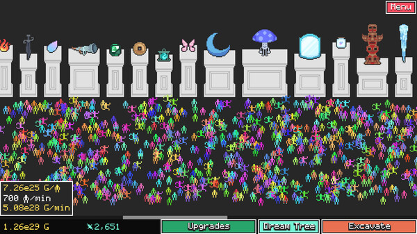 Digseum gameplay screenshot