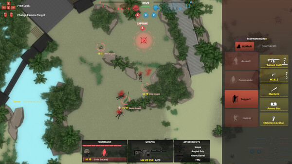Dinogen Online gameplay screenshot