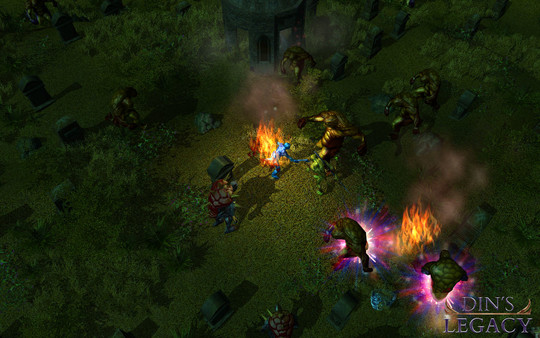 Din's Legacy gameplay screenshot