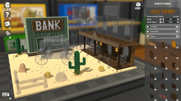 Diorama Builder gameplay screenshot