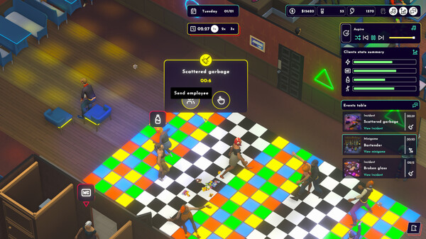 Disco Simulator gameplay screenshot