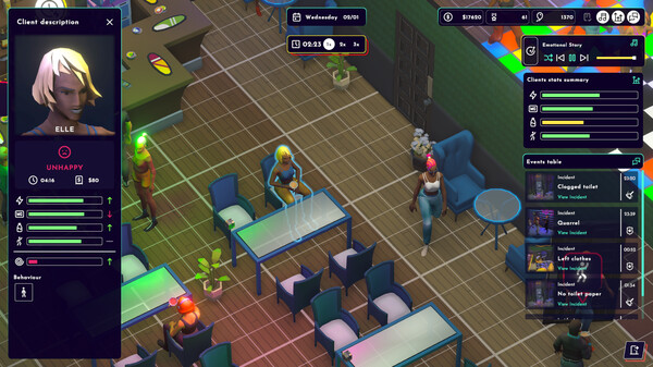 Disco Simulator: Prologue gameplay screenshot