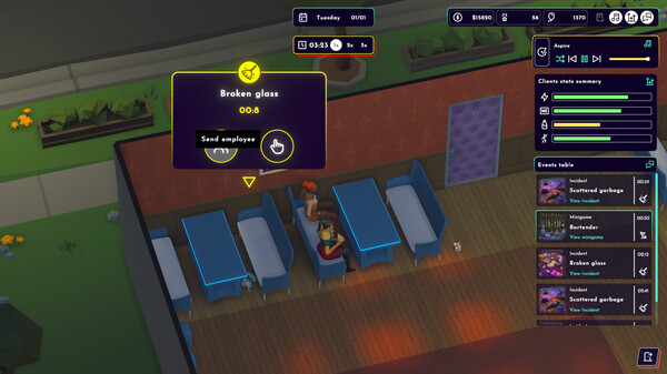 Disco Simulator: Prologue gameplay screenshot
