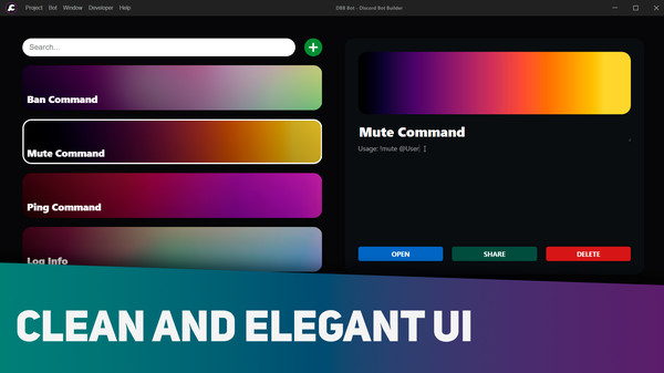 Discord Bot Builder gameplay screenshot