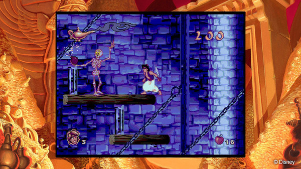 Disney Classic Games: Aladdin and The Lion King gameplay screenshot