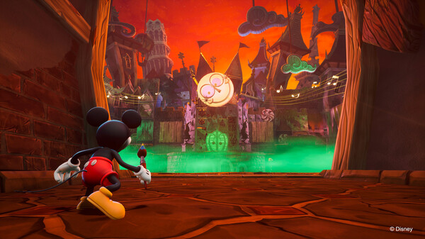 Disney Epic Mickey: Rebrushed gameplay screenshot