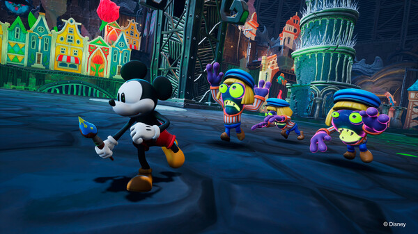 Disney Epic Mickey: Rebrushed gameplay screenshot