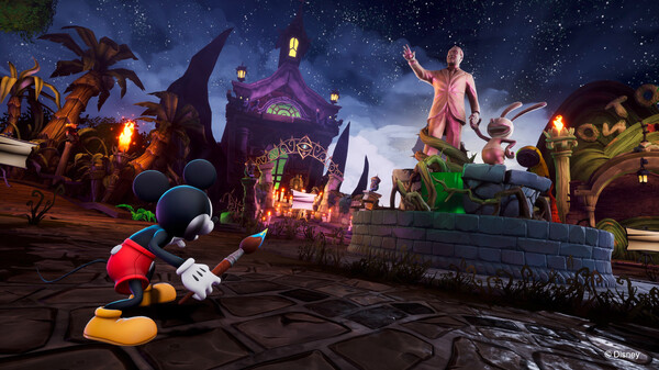 Disney Epic Mickey: Rebrushed gameplay screenshot