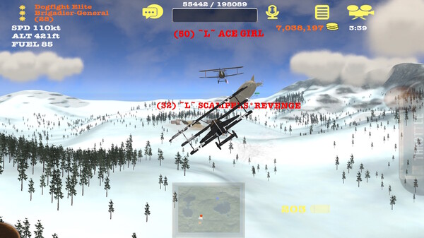 Dogfight Elite gameplay screenshot