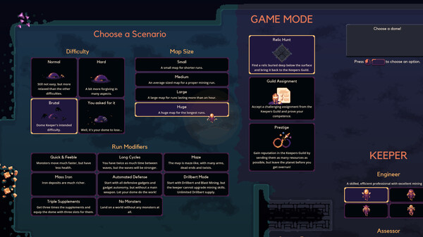 Dome Keeper gameplay screenshot