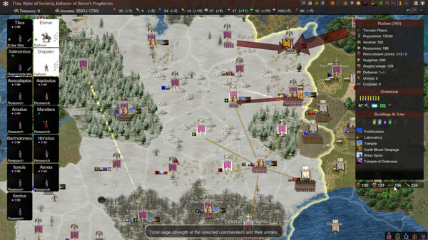 Dominions 6 - Rise of the Pantokrator gameplay screenshot