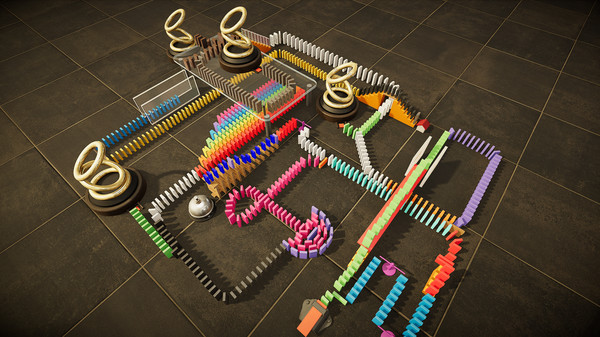 Domino Simulator gameplay screenshot