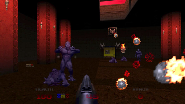 DOOM 64 gameplay screenshot