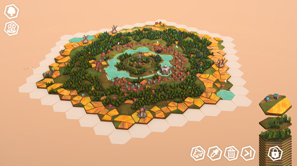 Dorfromantik gameplay screenshot