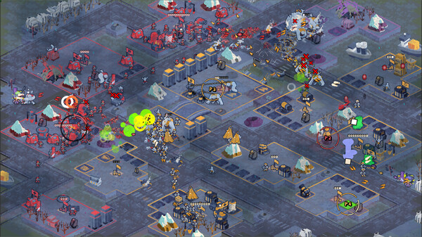 D.O.T. Defence gameplay screenshot