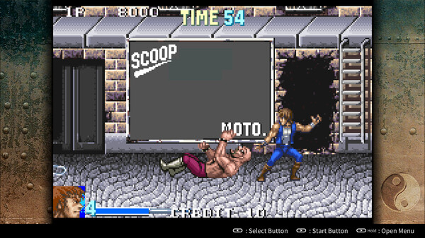 Double Dragon Advance gameplay screenshot