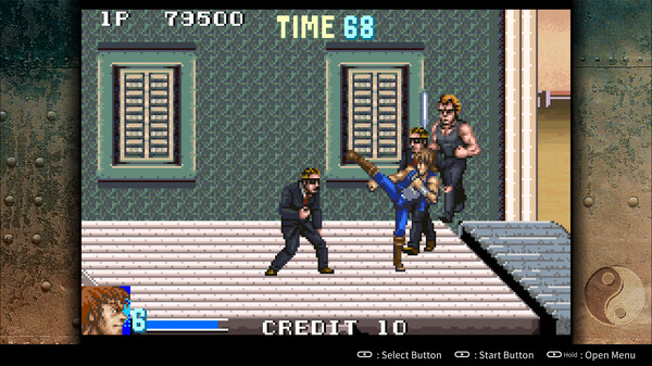 Double Dragon Advance gameplay screenshot