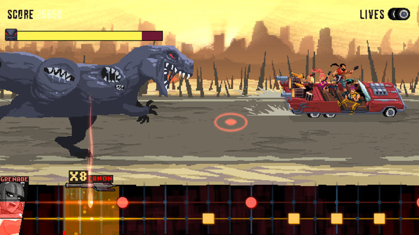 Double Kick Heroes gameplay screenshot