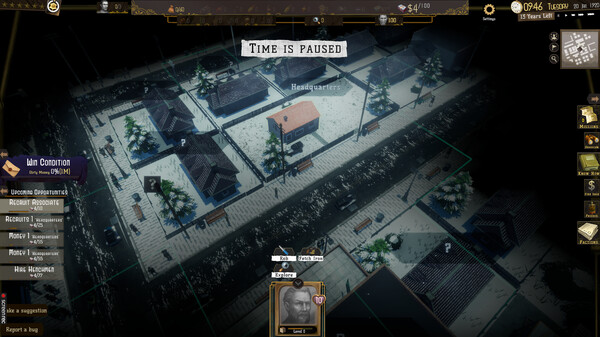 DOUGH: A Crime Strategy RPG gameplay screenshot