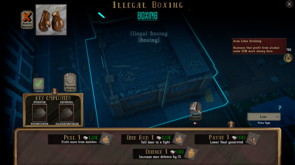 DOUGH: A Crime Strategy RPG gameplay screenshot