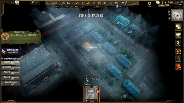 DOUGH: A Crime Strategy RPG gameplay screenshot