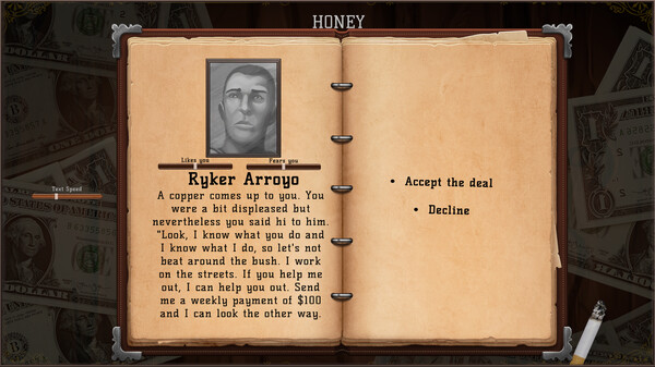DOUGH: A Crime Strategy RPG gameplay screenshot