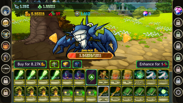 DPS IDLE 2 gameplay screenshot