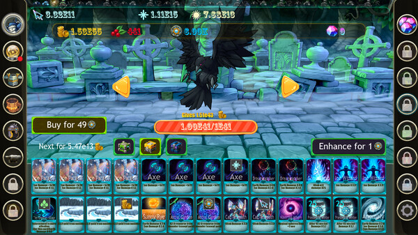 DPS IDLE 2 gameplay screenshot
