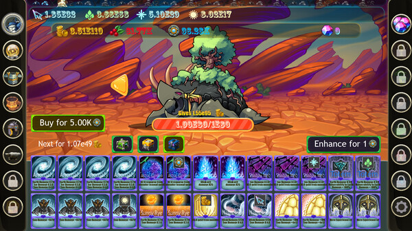 DPS IDLE 2 gameplay screenshot
