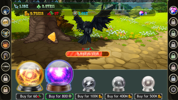 DPS IDLE 2 gameplay screenshot