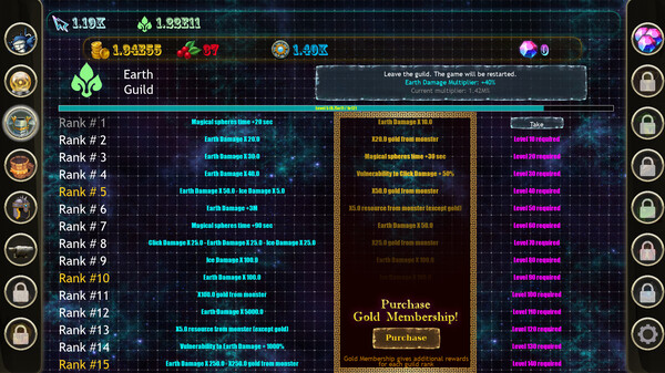 DPS IDLE 2 gameplay screenshot