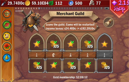 DPS IDLE gameplay screenshot