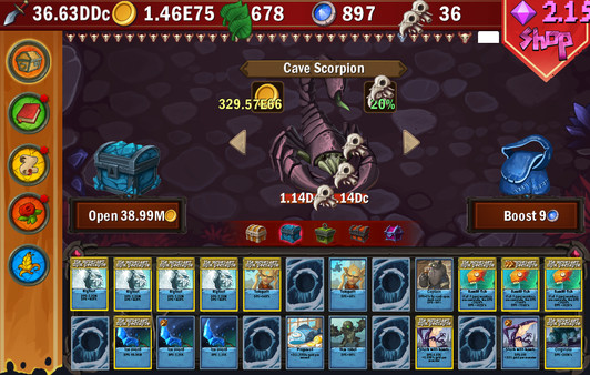 DPS IDLE gameplay screenshot