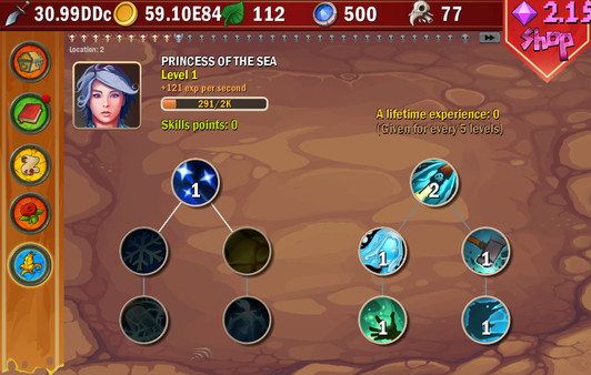 DPS IDLE gameplay screenshot