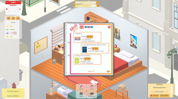 Drafting Tales gameplay screenshot