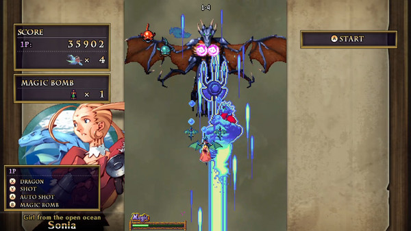 Dragon Blaze gameplay screenshot