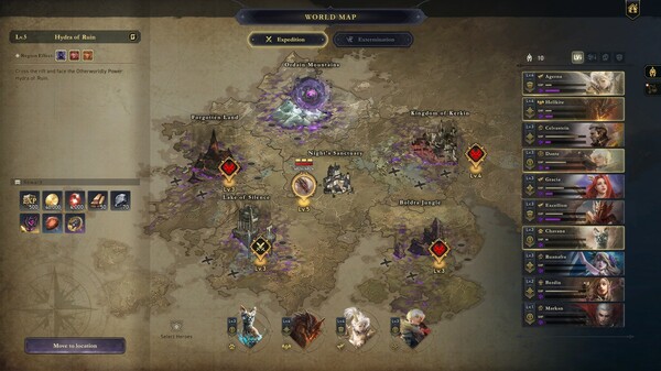 Dragon Chronicles: Black Tears gameplay screenshot