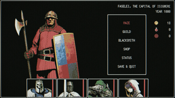 Dragon Ruins gameplay screenshot