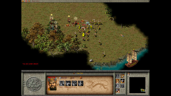 Dragon Throne: Battle of Red Cliffs gameplay screenshot