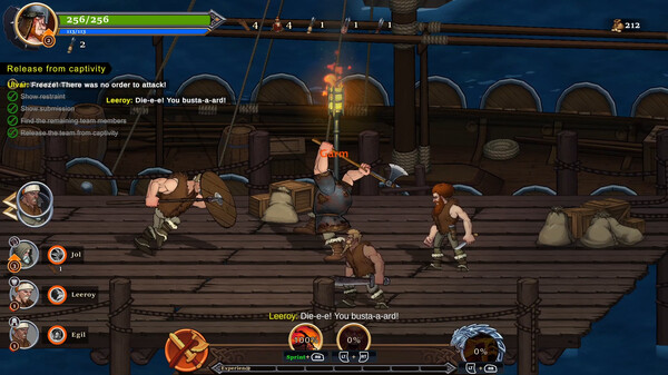 Drakkar Crew gameplay screenshot