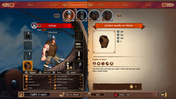 Drakkar Crew gameplay screenshot