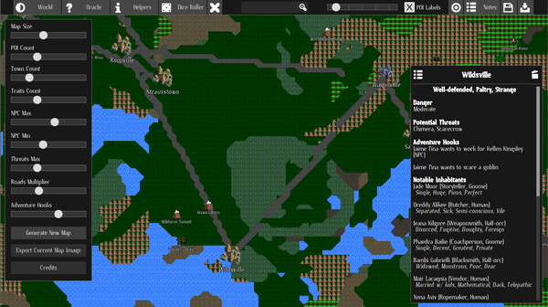 Drakkon World Builder gameplay screenshot
