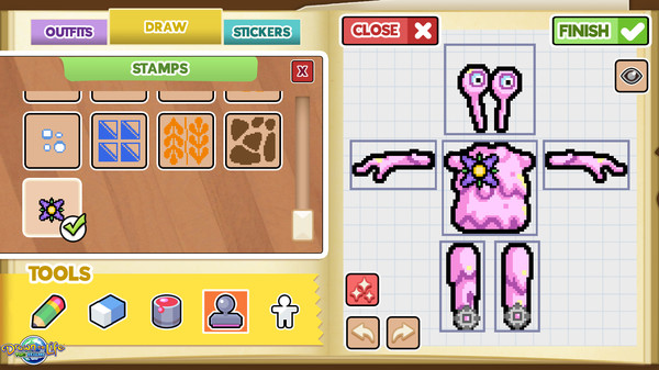 Drawn to Life: Two Realms gameplay screenshot