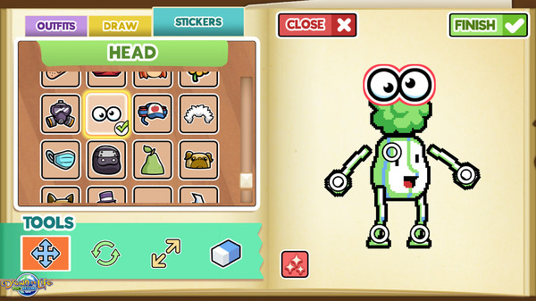 Drawn to Life: Two Realms gameplay screenshot